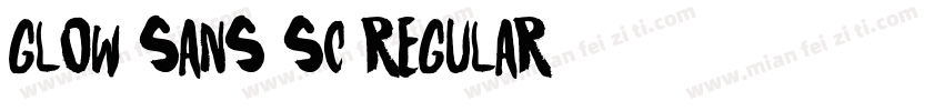 Glow Sans SC Regular字体转换